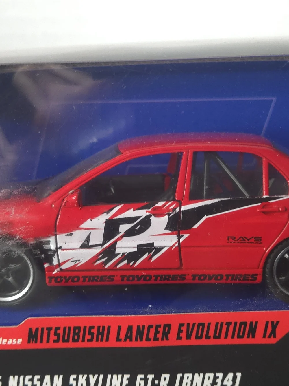 Jada Toys Fast & Furious Legacy Series 1:32 Die-Cast Twin Pack Mitsubishi & Niss